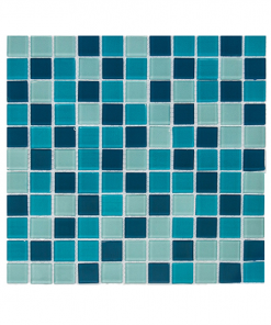 Gạch Mosaic xanh dương 25x25x4